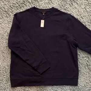 Banana Republic Men's Navy Blue Crewneck Sweatshirt